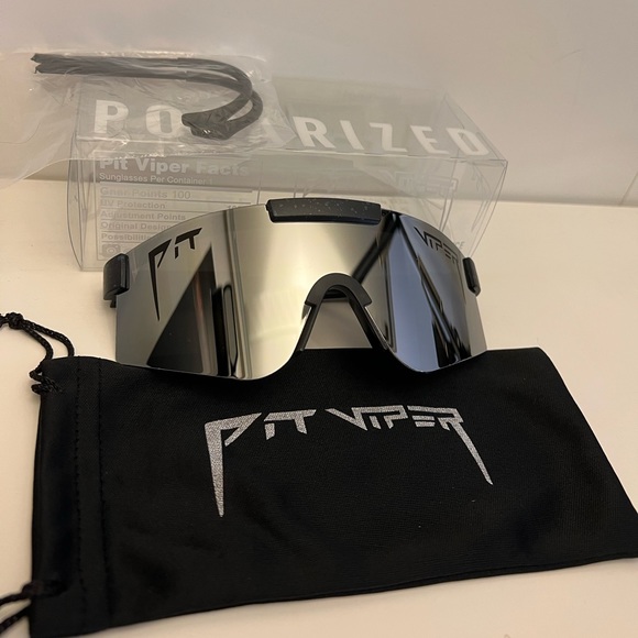 Pit Viper Accessories Brand New Pit Viper Greyblack With Ear Pieces